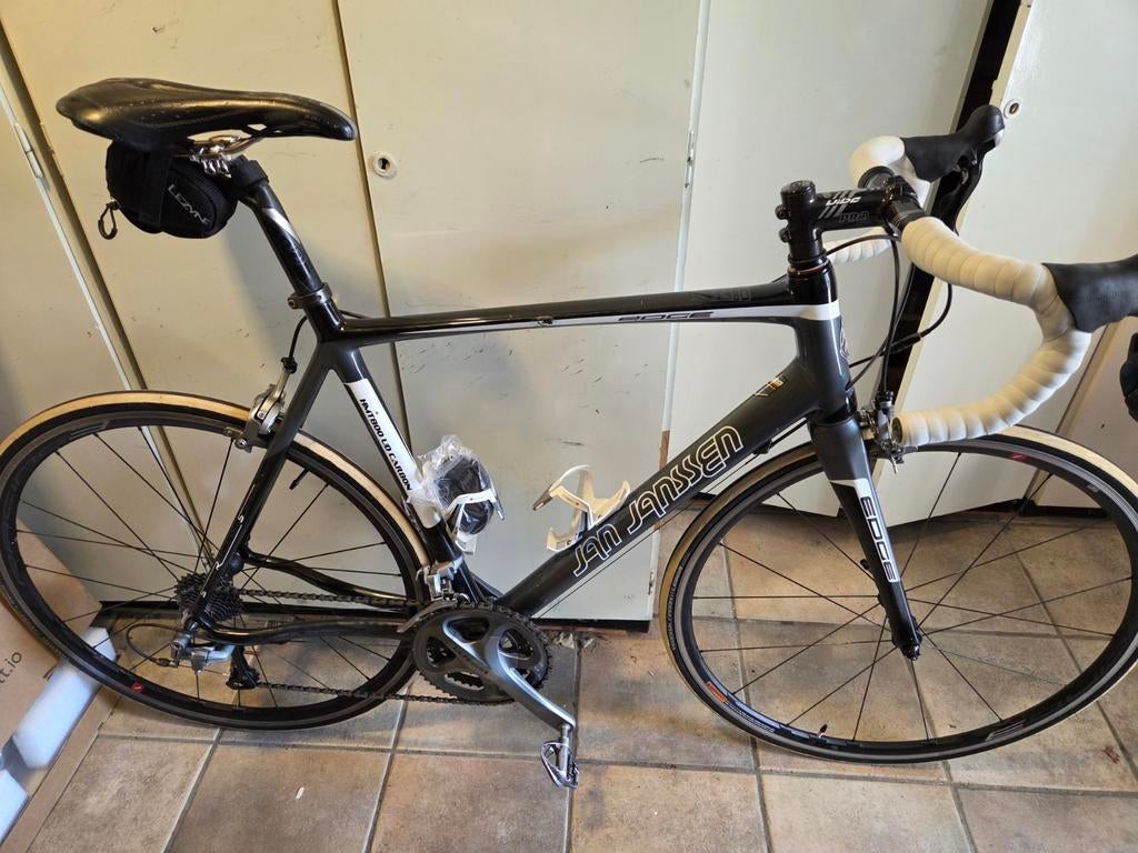 Jan Janssen racefiets HMT800 UD Carbon, Ophalen, Carbon, Meer dan 20 versnellingen, Overige merken