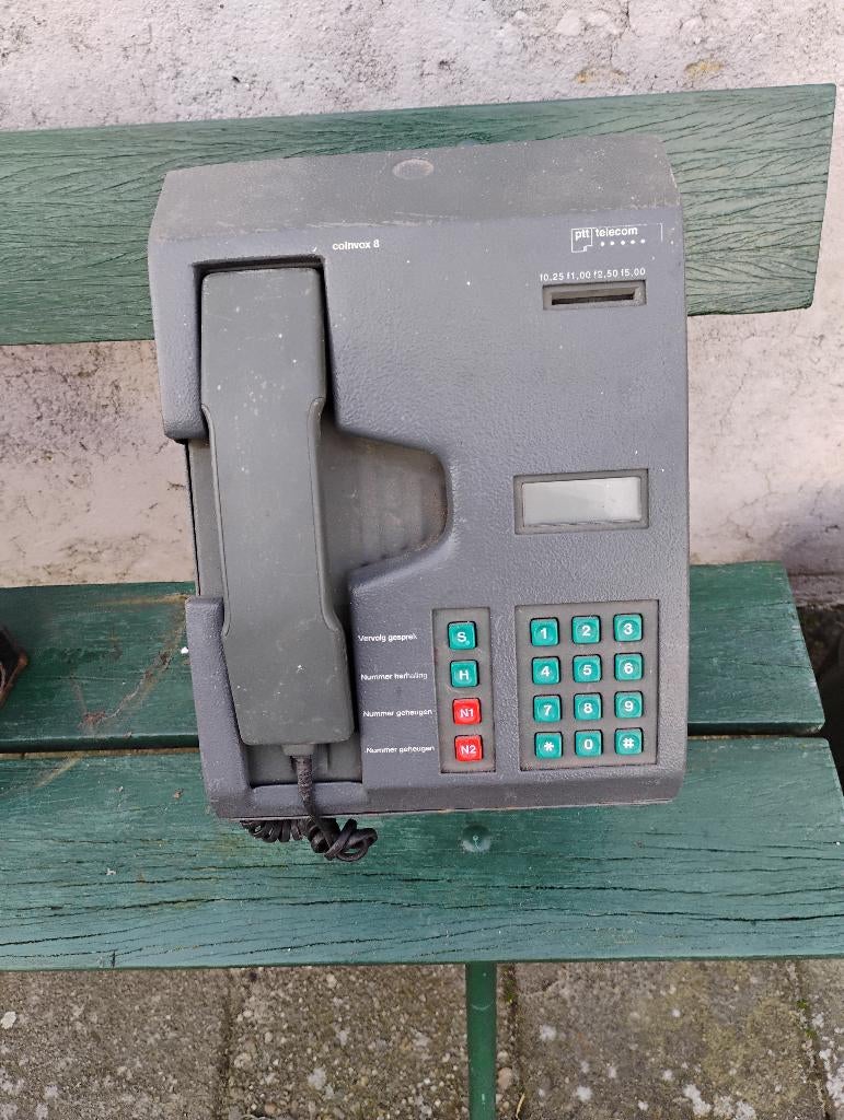 Munt telefoon, Telecommunicatie, Vaste telefoons | Niet Draadloos, Ophalen, Gebruikt