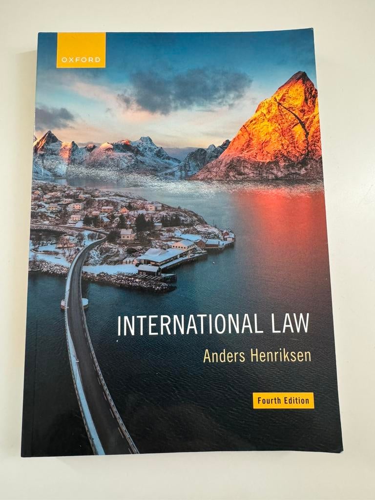 Anders Henriksen - International law, Boeken, Studieboeken en Cursussen, Ophalen of Verzenden, Alpha, Zo goed als nieuw, WO