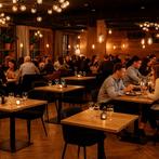 Design horeca tafelbladen hout bistro onderstellen   80, 50 tot 100 cm, Rond, Nieuw, 50 tot 100 cm