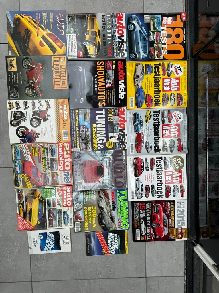 Diverse auto en motor magazine’s en jaarboeken, Boeken, Auto's | Folders en Tijdschriften, Zo goed als nieuw, Algemeen, Ophalen of Verzenden