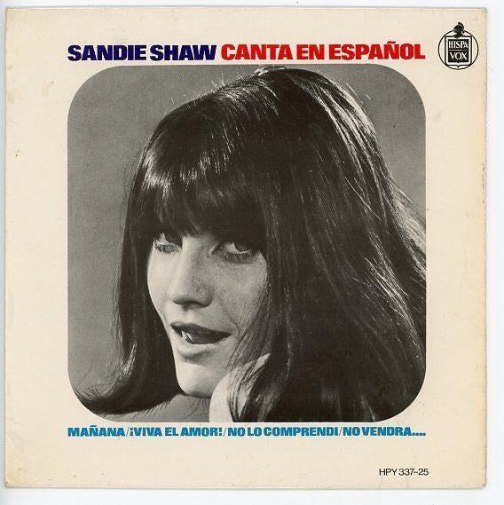 Foto-hoesje van Sandie Shaw - Canta Espanol, Cd's en Dvd's, Vinyl Singles, Ophalen of Verzenden, Gebruikt, Nederlandstalig