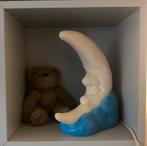 Heico vintage maanlamp op blauwe wolk, Kinderen en Baby's, Kinderkamer | Inrichting en Decoratie, Ophalen, Gebruikt, Lamp