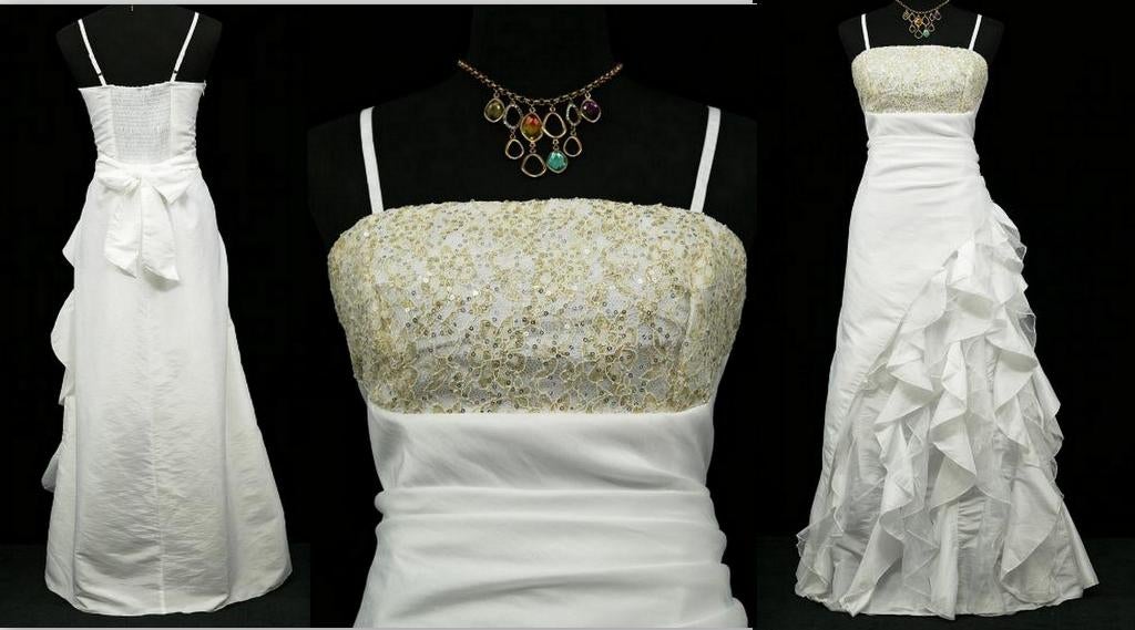 nieuwe galajurk maat 38-40 wit, Maat 38/40 (M), Galajurk, Wit, All2wish4