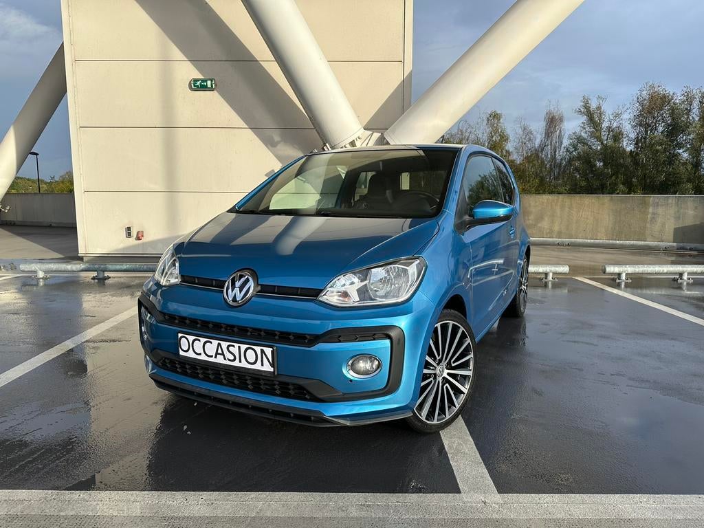 Volkswagen up! 1.0 TSI 90PK 2017 clima Full Option!, Auto's, Voorwielaandrijving, 23 km/l, Leder, Handgeschakeld