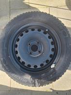 Michelin winterbanden 165/70 R14 op stalen velg, Ophalen, 14 inch, Banden en Velgen, Winterbanden