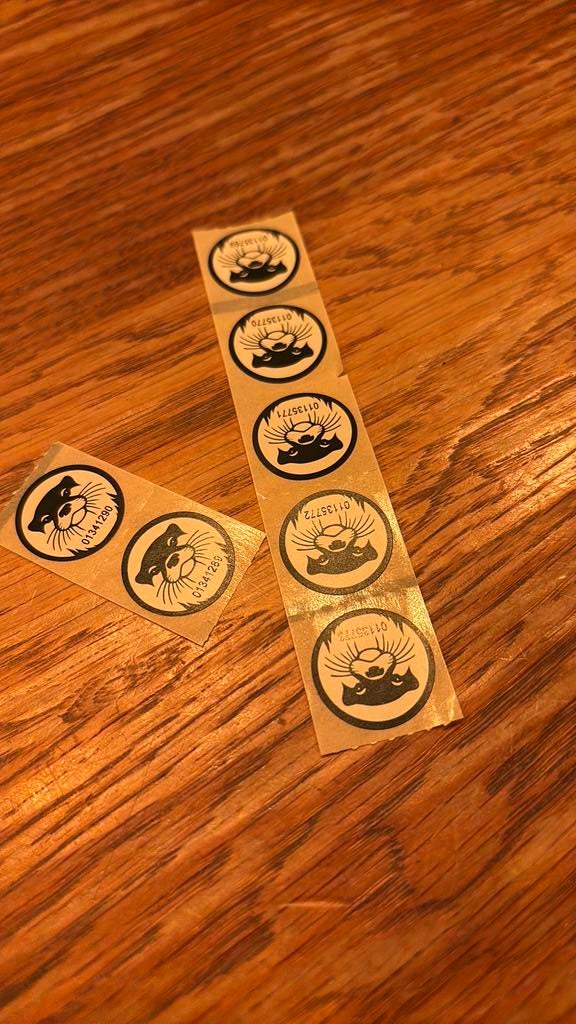 Artis zegels  7 stuks, Hobby en Vrije tijd, Spaarzegeltjes, Ophalen of Verzenden, Winkel, Super of Benzinepomp, Overige typen