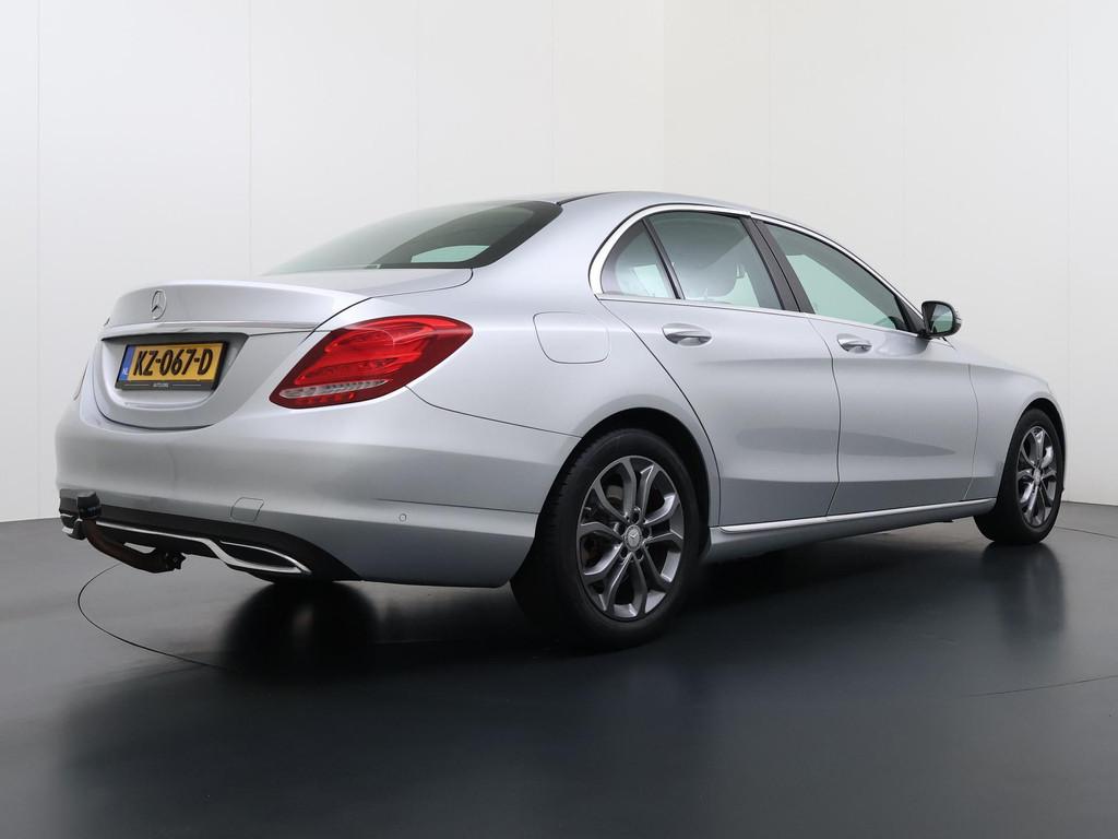 Mercedes-Benz C-klasse 180 Ambition Stoelverwarming | Naviga, Auto's, Mercedes-Benz, Automaat, Euro 6, Leder en Stof, 1595 cc