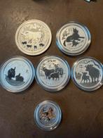 1,25 Oz Lunar 999 zilver, Ophalen of Verzenden, Zilver