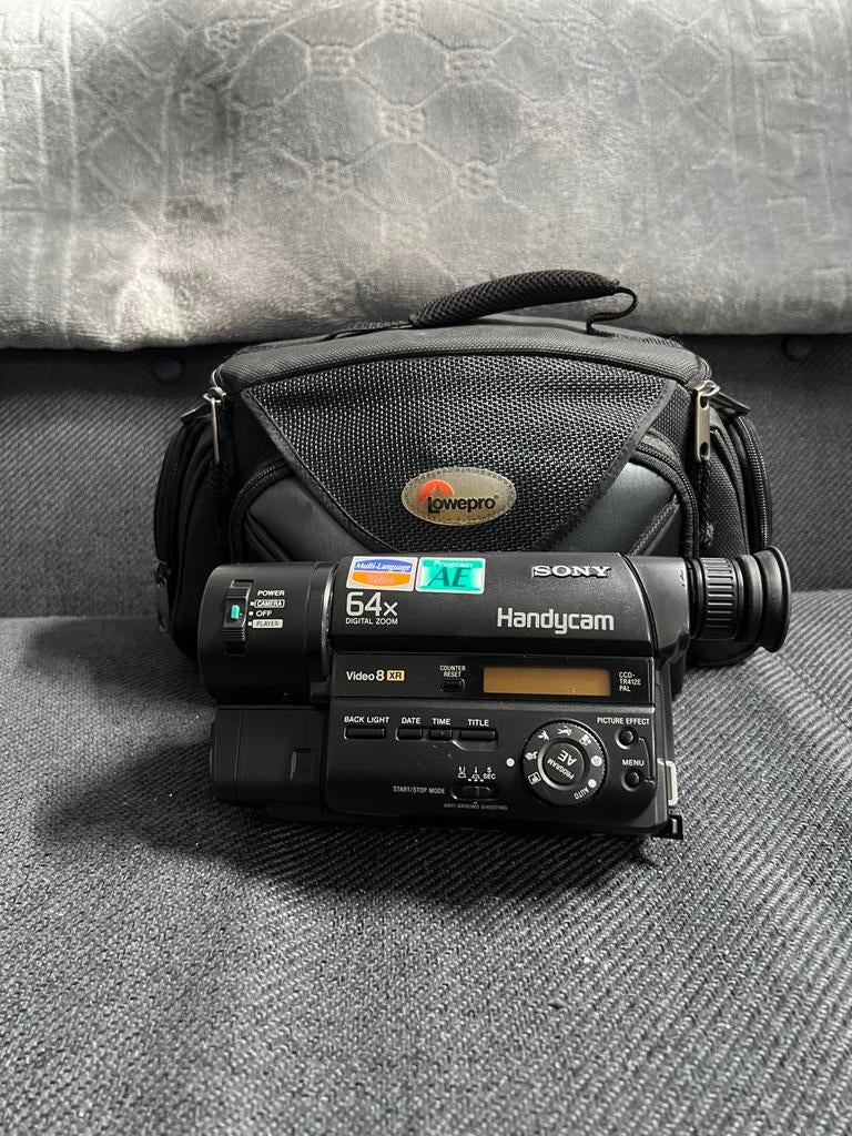 Sony Handycam Video8 CCD TR412E, Ophalen of Verzenden, Hi 8