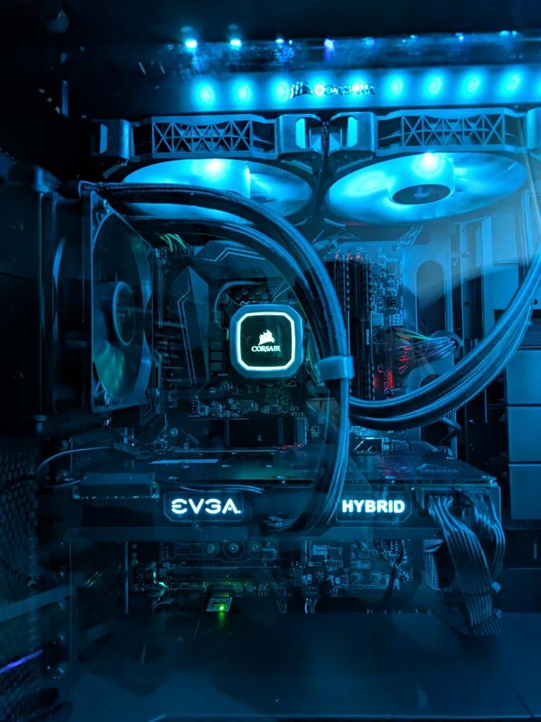 RGB GAME PC - INTEL I7 - GTX 1080 - 32GB - 1,5 TB - WIN 11, Computers en Software, Desktop Pc's, Ophalen, BE QUIET, INTEL, NVIDIA, EVGA, CORSAIR,