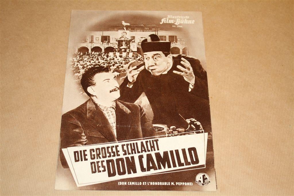Illustrierte Film-Bühne - Don Camillo - Fernandel - 1954, Ophalen of Verzenden, Zo goed als nieuw, Film- of Tv-bewerking