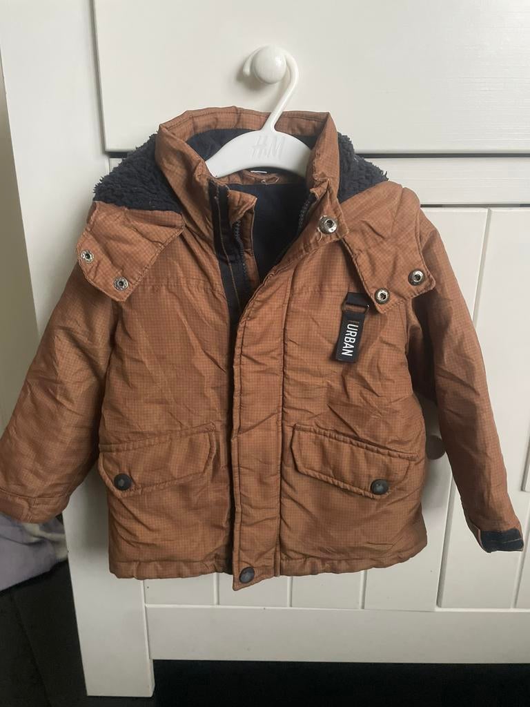 Winterjas maat 92 / warme jas jongensjas, Kinderen en Baby's, Kinderkleding | Maat 92, Ophalen of Verzenden, Zo goed als nieuw