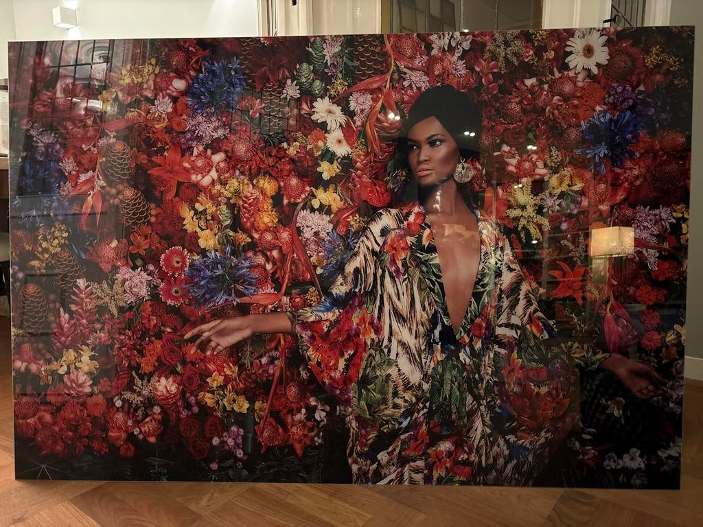 Floral Wonderland – Elena Iv-Skaya | 100x150 cm, Antiek en Kunst, Ophalen