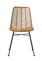 Bloomingville rotan stoelen, Huis en Inrichting, Stoelen, Ophalen, Gebruikt, Bruin, Riet of Rotan