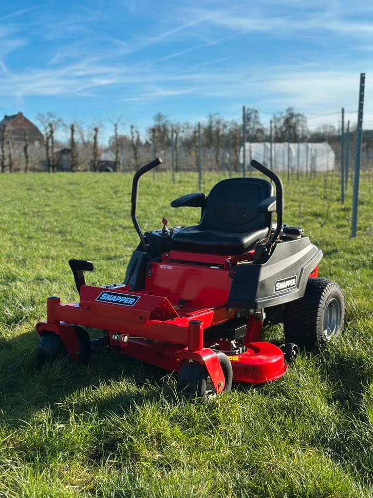 Snapper ZTX110 Zero-Turn 20pk Slechts 66  zo goed als nieuw, Tuin en Terras, Zitmaaiers, Zo goed als nieuw, Ophalen