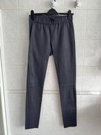 Paars grijze legging echt leer N3 nieuw, Legging, Maat 36/38 (S), Verzenden, Paars