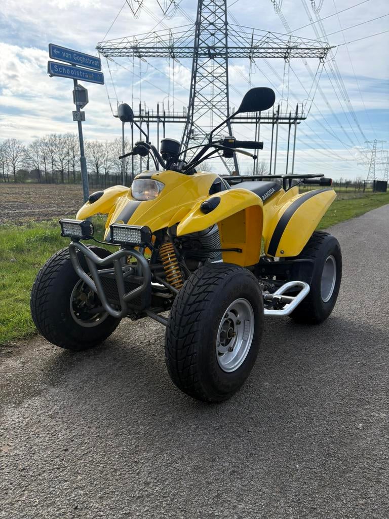 Barossa quad 250cc op kenteken, 250 cc, 2 cilinders, 12 t/m 35 kW