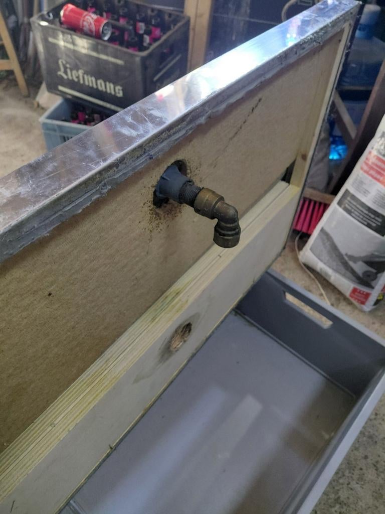 Bier lekblad met tapkraan 80cm breed 50cm diep, Witgoed en Apparatuur, Thuistaps, Ophalen, Overige merken