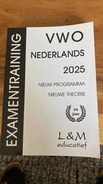 Examentraining VWO Nederlands 2025, Boeken, Ophalen of Verzenden, Zo goed als nieuw, VWO, Nederlands