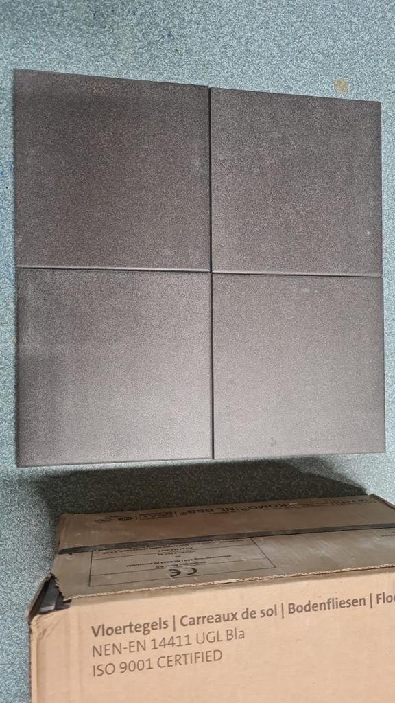 Mosa 15x15 tegels grijs gemêleerd - Vloer- of wandtegels, Doe-het-zelf en Verbouw, Tegels, Ophalen, Keramiek, Nieuw, Minder dan 20 cm