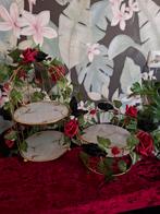 Mooi etagere en serveer plateau - 1x gebruikt, Ophalen of Verzenden, Zo goed als nieuw