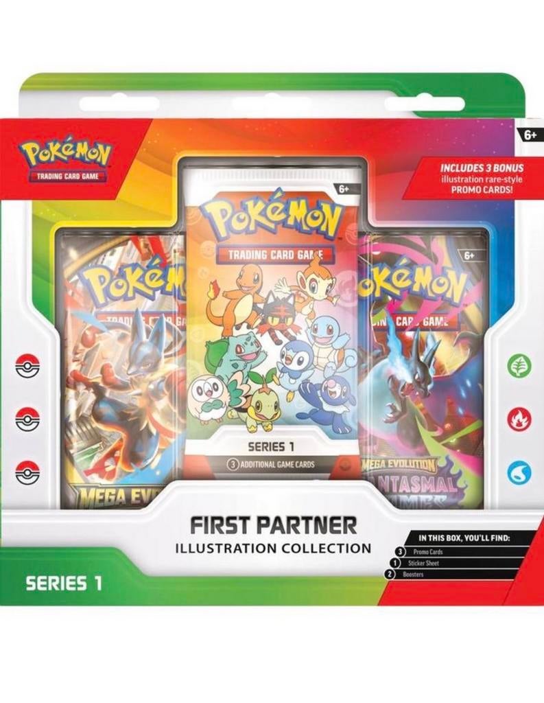 Pokémon First Partner Illustratie Collectie Serie 1, Ophalen, Nieuw, Overige typen