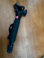 Velbon Super 8 Eenpoot Statief + Manfrotto 234RC Kop, Gebruikt, Eenpoot, Ophalen of Verzenden, Minder dan 150 cm
