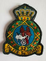 USAF 32nd Tactical Fighter Squadron patch, Ophalen of Verzenden, Luchtmacht, Amerika, Embleem of Badge
