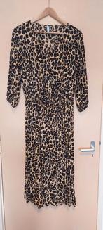 Jurk panterprint maat 40, Kleding | Dames, Jurken, Maat 38/40 (M), Bruin, Ophalen of Verzenden, Zo goed als nieuw