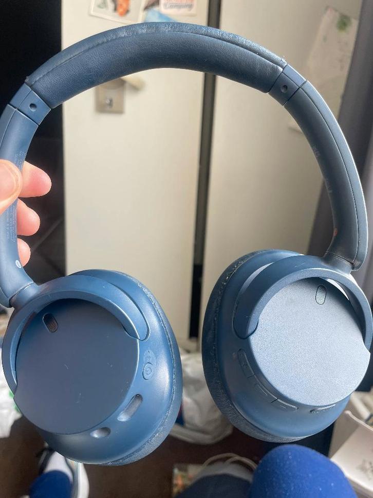 Sony WH-CH720N Blauw – Noise Cancelling Koptelefoon, Audio, Tv en Foto, Koptelefoons, Zo goed als nieuw, Over oor (circumaural)