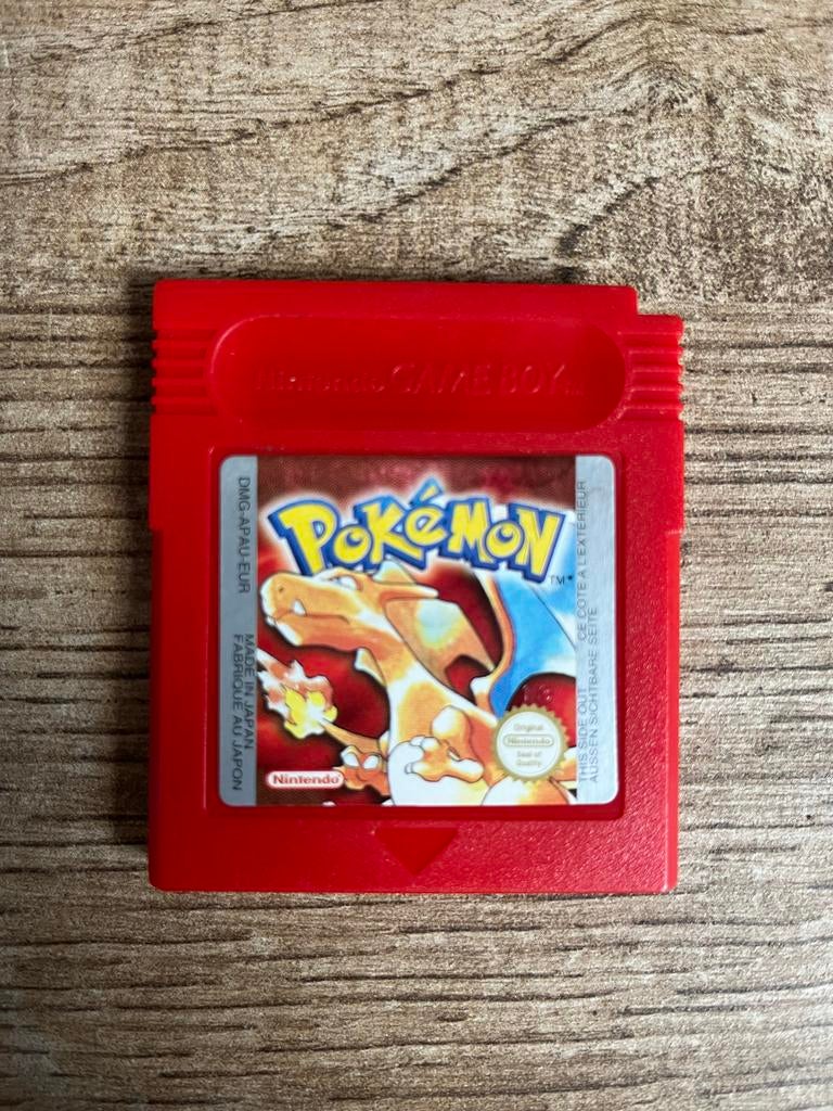 Pokémon Red Game Boy, Ophalen, Gebruikt, 1 speler, Role Playing Game (Rpg)