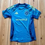 Ajax Adidas training shirt heren - blauw geel neon - Small, Blauw, Ophalen of Verzenden, Zo goed als nieuw, Adidas
