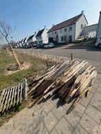 Hout paaltjes Oude trambaan thorn, Tuin en Terras, Palen, Balken en Planken, Ophalen, Gebruikt, 180 tot 250 cm, Palen