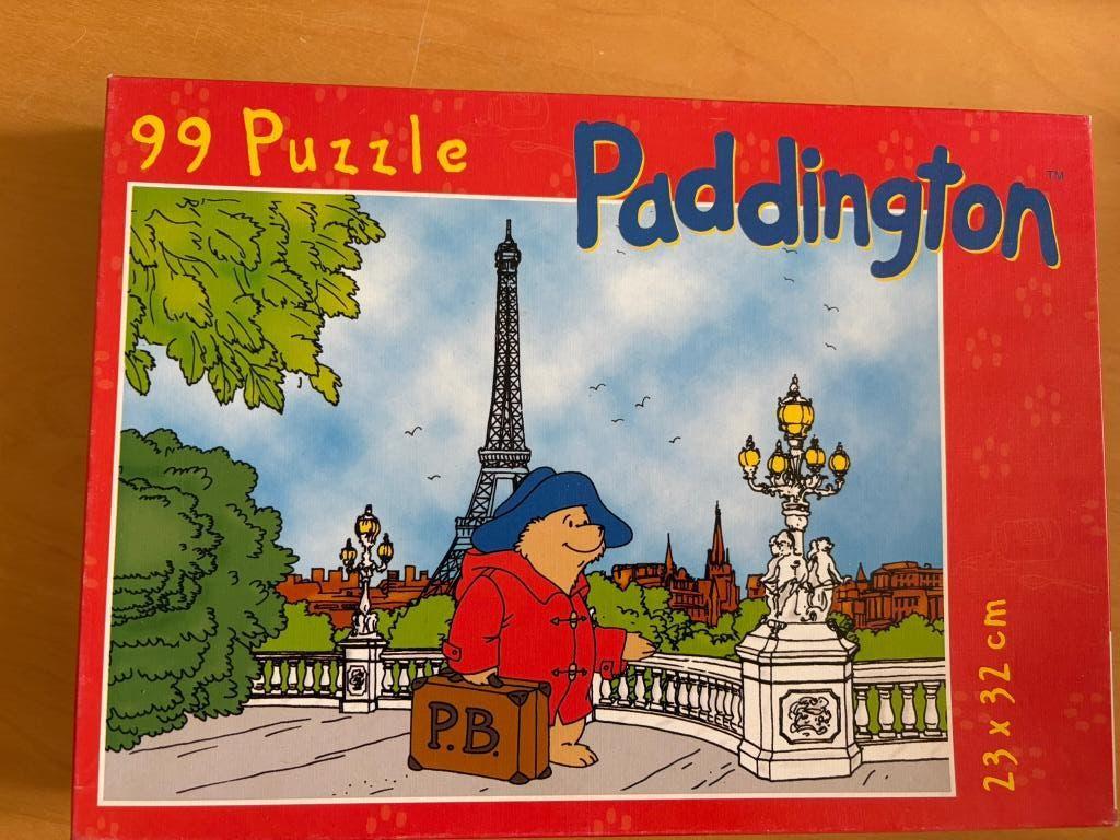 Puzzel Paddington in Parijs, Kinderen en Baby's, Speelgoed | Kinderpuzzels, Ophalen of Verzenden, Meer dan 50 stukjes, Gebruikt