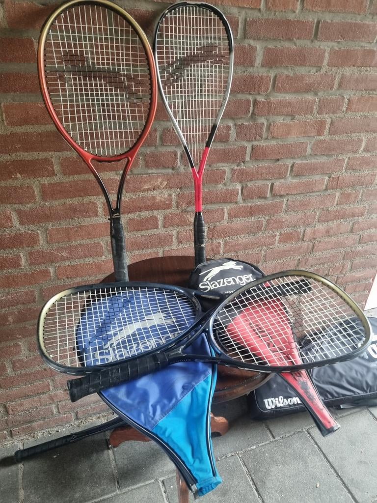 Tennisrackets Wilson & Slazenger - Beginners/Recreatief, Sport en Fitness, Tennis, Gebruikt, Ophalen of Verzenden, Wilson, Racket