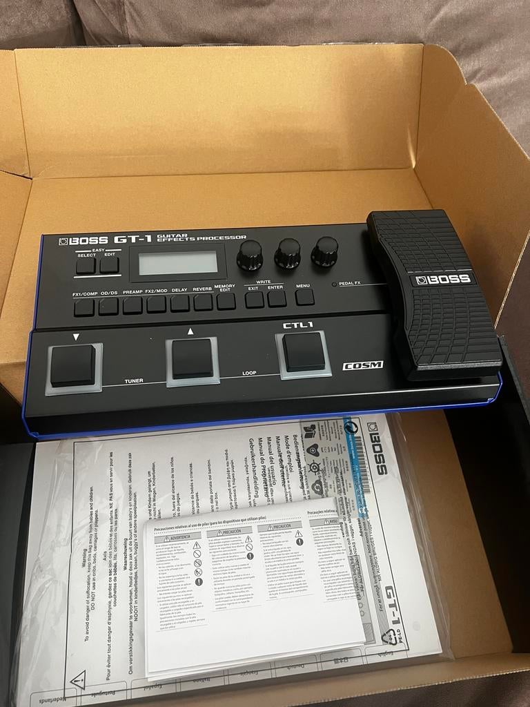 Boss GT-1 Gitaar Multi-effect Processor - nieuw, Muziek en Instrumenten, Effecten, Ophalen of Verzenden, Nieuw, Multi-effect