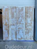 nr. set228 twee sets oude deuren, smal en breed, Niet ingevuld, Niet ingevuld, Niet ingevuld