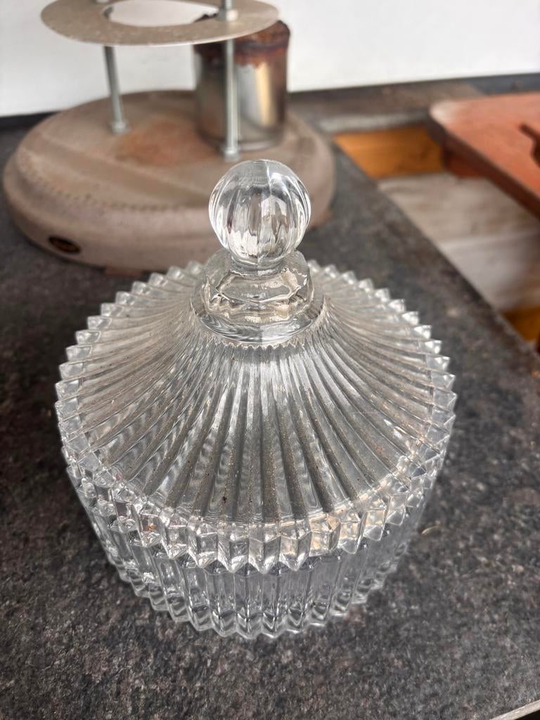 Bonbon schaal met deksel, Ophalen of Verzenden, Zo goed als nieuw