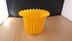 mooi geel overpotje van kunststof, Verzamelen, Ophalen of Verzenden, Overige typen