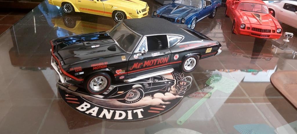 Chevy chevelle ertl mr motion no box, Hobby en Vrije tijd, Modelauto's | 1:18, Ophalen of Verzenden, ERTL