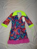 Leuk geel/roze/blauw DISCO/FLOWER POWER jurk, Kleding | Dames, Carnavalskleding en Feestkleding, Ophalen, Carnaval, Nieuw, Kleding