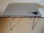 Vintage (camping/tuin) tafel, Ophalen, Gebruikt, Rechthoekig, Plastic