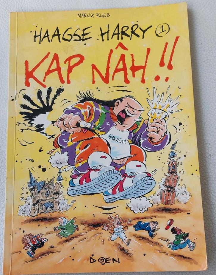 Haagse Harry - Kap Nâh!! (deel 1), Boeken, Stripboeken, Zo goed als nieuw, Eén stripboek, Ophalen of Verzenden
