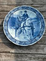 Wandbord delfsblauw, Ophalen of Verzenden