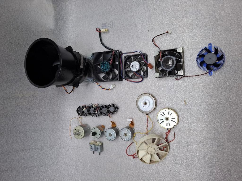 Kleine Motoren en Ventilator / Fans voor Hobby, Ophalen of Verzenden, Gebruikt