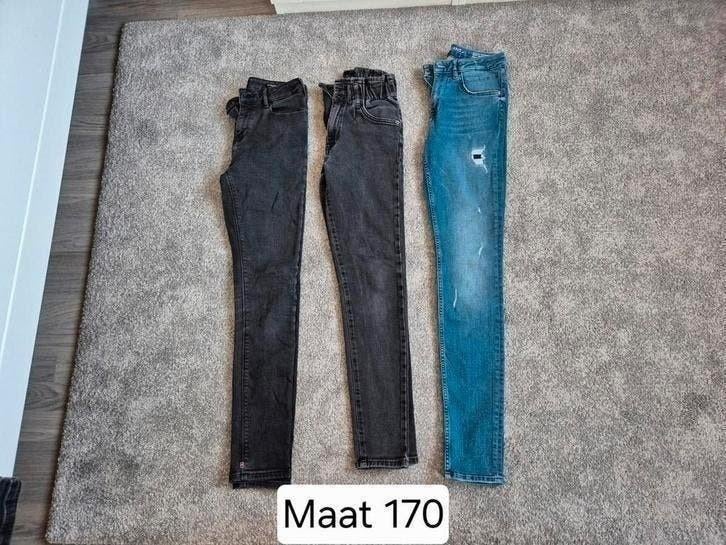 3 tiener broeken maat 170, Kinderen en Baby's, Kinderkleding | Maat 170, Ophalen of Verzenden, Zo goed als nieuw, Meisje, Broek