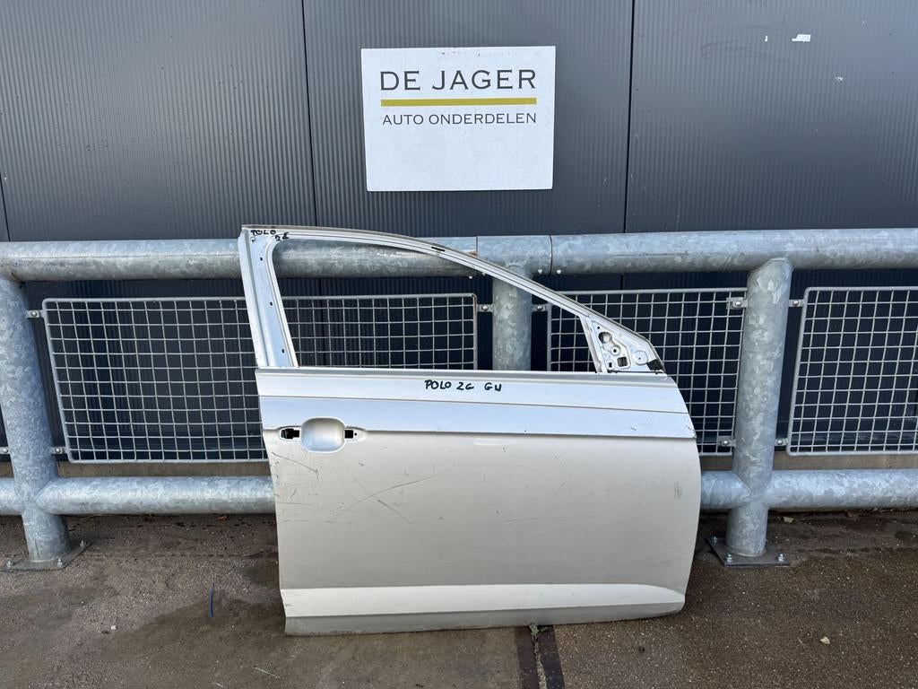 VOLKSWAGEN POLO 2G DEUR PORTIER RECHTS VOOR 2G4881312F, Auto-onderdelen, Gebruikt, Volkswagen AG, Volkswagen, Deur