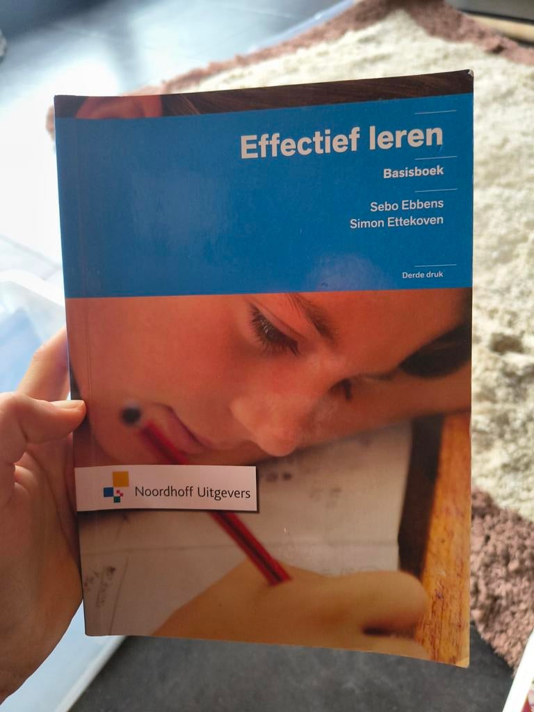 Effectief leren - Basisboek (Derde druk), Boeken, Gelezen, HBO, Ophalen of Verzenden, Sebo Ebbens, Simon Ettekoven