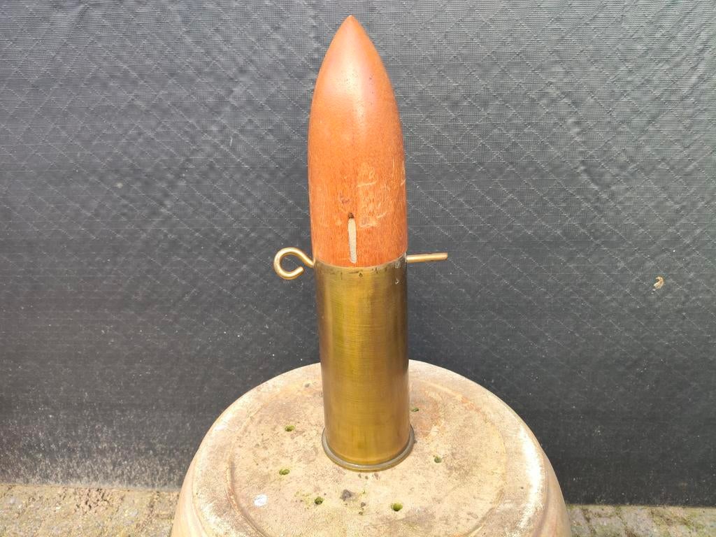 Trench Art, loopgravenkunst, brocante spaarpot, granaathuls, Ophalen of Verzenden